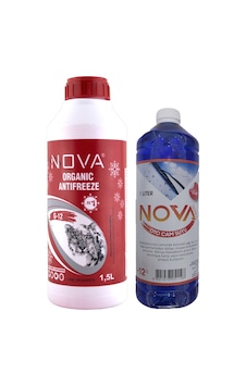 Nova -25 Derece Kırmızı G12 Antifriz 1.5Litre Cam Suyu Nova -25 Derece Kırmızı G12 Antifriz 1.5Litre Cam Suyu