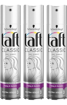 Taft 3'lü Classic Saç Spreyi 250 ml
