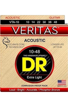 Dr Vta-10 Veritas Akustik Gitar Teli Extra Light 10-48 Dr Vta-10 Veritas Akustik Gitar Teli Extra Light 10-48