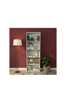Alya K01 Kitaplık, Ofis Dolabı, 5 Raflı, Beyaz - 939617396 Beyaz Alya K01 Kitaplık, Ofis Dolabı, 5 Raflı, Beyaz - 939617396 Beyaz