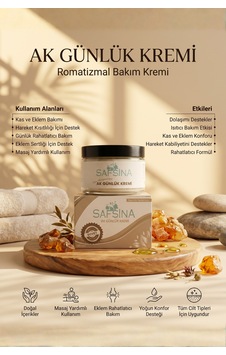 Safsina Akgünlük Kremi