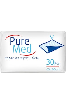 Puremed Hasta Yatak Koruyucu 30'lu 60 x 90 CM Puremed Hasta Yatak Koruyucu 30'lu 60 x 90 CM