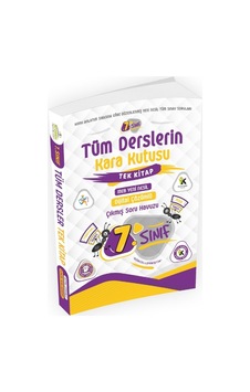 İnformal Yayınları 2024 7.Sınıfın Kara Kutusu Tüm Dersler Tek Kitap Dijital Çözümlü Soru Bankası İnformal Yayınları 2024 7.Sınıfın Kara Kutusu Tüm Dersler Tek Kitap Dijital Çözümlü Soru Bankası