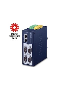 Planet Pl-ımg-2400t 4 Port Rs232 Rs422 Rs485 2 Port 10/100tx Endüstriyel Gateway Planet Pl-ımg-2400t 4 Port Rs232 Rs422 Rs485 2 Port 10/100tx Endüstriyel Gateway