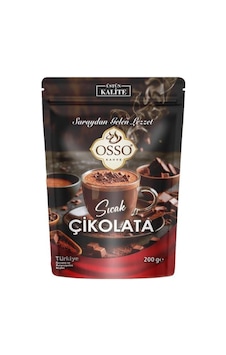 Osso Sıcak Çikolata 200 Gr Öğütülmüş Osso Sıcak Çikolata 200 Gr Öğütülmüş