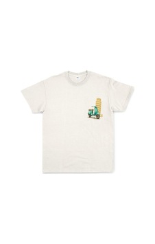 24-7 Italian Icons Beyaz Baskılı Erkek T-shirt 24-7 Italian Icons Beyaz Baskılı Erkek T-shirt