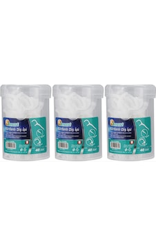 Ksmart Kürdanlı Diş İpi 3 x 40'lı Ksmart Kürdanlı Diş İpi 3 x 40'lı