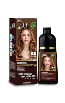 Jaja Vitamin İçerikli Saç Pigment Şampuanı Unisex 300 Ml 8.0 Açık Kumral Tüm Saçlar Tüm Saç Tipleri Jaja Vitamin İçerikli Saç Pigment Şampuanı Unisex 300 Ml 8.0 Açık Kumral Tüm Saçlar Tüm Saç Tipleri