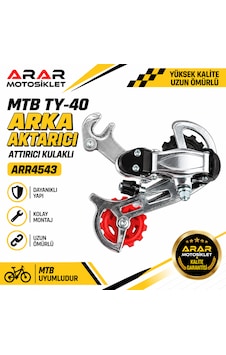 Mtb Ty-40 Arka Aktarıcı-attırıcı Kulaklı-arr4543 Nikel Mtb Ty-40 Arka Aktarıcı-attırıcı Kulaklı-arr4543 Nikel