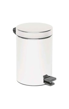 VitrA Arkitekta Çöp Kovası 5 Litre Krom A44055 Beyaz VitrA Arkitekta Çöp Kovası 5 Litre Krom A44055 Beyaz