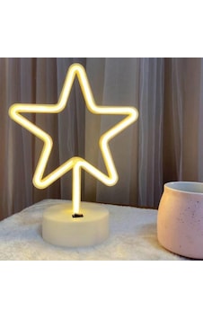 Yıldız Neon Led Lamba Gün Işığı
