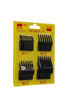 Moser 4 Parça Makine Tarak Set 5671 Çok Renkli