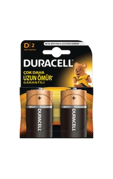 Duracell Alkalin D Büyük Boy Pil 2'li Paket 2'li Mıchu Duracell Alkalin D Büyük Boy Pil 2'li Paket 2'li Mıchu