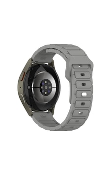 Huawei Watch Gt 3 42mm Uyumlu Zore Krd-132 22mm Silikon Kordon Strap Kayış Gri Huawei Watch Gt 3 42mm Uyumlu Zore Krd-132 22mm Silikon Kordon Strap Kayış Gri