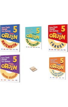 5. Sınıf Orjin Tüm Dersler Konu Özetli Etkinlikli Soru Bankası 5li Set 5. Sınıf Orjin Tüm Dersler Konu Özetli Etkinlikli Soru Bankası 5li Set