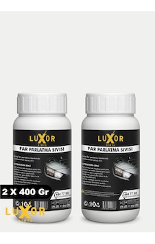 Luxor Kimya Far Temizleme & Far Parlatma Sıvısı 2 x 400 GR Luxor Kimya Far Temizleme & Far Parlatma Sıvısı 2 x 400 GR