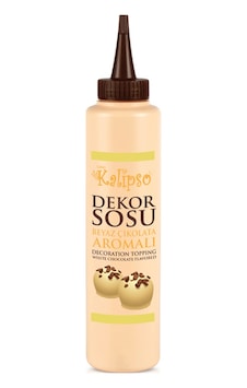 Ovalette Kalipso Dekor Sos Beyaz Çikolatalı 750 Gr