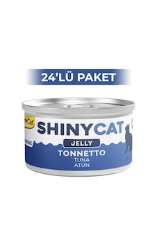 Gimcat Shinycat Jöle İçinde Ton Balıklı Kedi Konservesi 24 x 70 G Gimcat Shinycat Jöle İçinde Ton Balıklı Kedi Konservesi 24 x 70 G