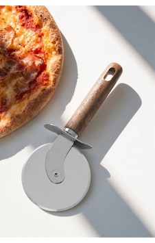 Acar 10175 Elitecraft Paslanmaz Çelik Pizza Kesici - 22 Cm Gümüş