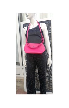 Çınar Boutique Deri Çanta Fuşya Fuşya