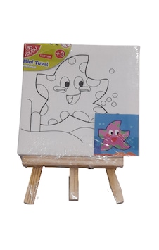 Bu-bu Çerçeveli Tuval Standı Mini 11x11 Cm Güneş Bu-bu Çerçeveli Tuval Standı Mini 11x11 Cm Güneş