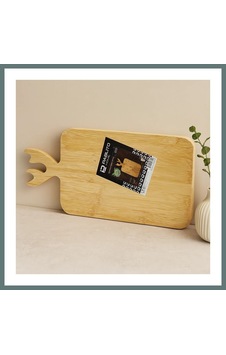 Ventra Ahşap Bambu Kesim Panosu 22x36 Cm Geyik Boynuz Saplı Ventra Çok Renkli Ventra Ahşap Bambu Kesim Panosu 22x36 Cm Geyik Boynuz Saplı Ventra Çok Renkli