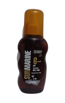 Sunmarine Bronzlaştırıcı SPF 6 Kakao Yağı Sprey 200 ML Sunmarine Bronzlaştırıcı SPF 6 Kakao Yağı Sprey 200 ML
