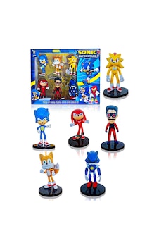 Sonic 6lı Figür Set Mavi Kirpi Sonik Ve Arkadaşları Tails Knuckles Sonic 6lı Figür Set Mavi Kirpi Sonik Ve Arkadaşları Tails Knuckles