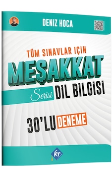 Deniz Hoca Tüm Sınavlar İçin Meşakkat Serisi Dil Bilgisi 30'lu Deneme Sınavı Deniz Hoca Tüm Sınavlar İçin Meşakkat Serisi Dil Bilgisi 30'lu Deneme Sınavı