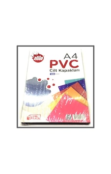 Cilt Kapağı Pvc Kapak A4 Kırmızı - 20 Adet Kırmızı