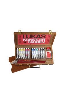 Lukas Studio Yağlı Boya Seti Ahşap Kutulu