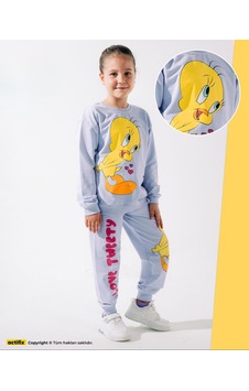 Ela Voi Kız Çocuk Mevsimlik Pamuklu Eşofman Lila Ela Voi Kız Çocuk Mevsimlik Pamuklu Eşofman Lila