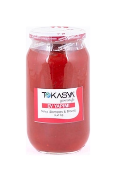 Tokasya Domates ve Biberli Ev Yapımı Salça 1200 G Tokasya Domates ve Biberli Ev Yapımı Salça 1200 G
