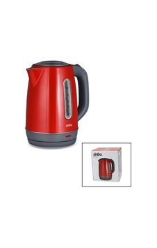 Kırmızı Çelik Kettle Su Isıtıcısı Kablosuz Kullanım 1.8lt 360 Derece Dönebilme Otomatik Kapanma Sk-8