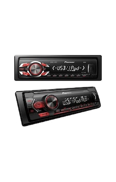 Pıoneer Mvh-s125uı Usb Fm Aux Mekaniksiz Kumandalı Oto Teyp 4 X 50 Watt