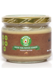 Protein Farm Sade Yer Fıstığı Ezmesi Yerli Üretim 250 G
