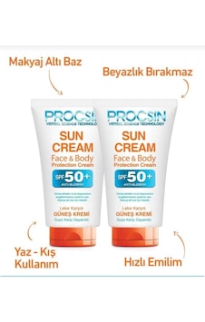 Procsin Güneş Kremi 2li