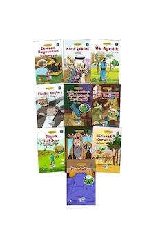 Çocuklar İçin Hikayelerle (sav) Peygamber Hayatı Mekke Dönemi Seti - 10 Kitap Takım- Aksa Çocuk Çocuklar İçin Hikayelerle (sav) Peygamber Hayatı Mekke Dönemi Seti - 10 Kitap Takım- Aksa Çocuk
