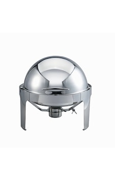 Deluxe Yuvarlak Rolltop Chafing Dish Jel Yakıtlı Deluxe Yuvarlak Rolltop Chafing Dish Jel Yakıtlı