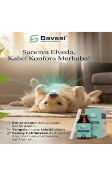 Bavesi Urinocore Kedi Ve Köpek İdrar Yolu Ve Böbrek Destekleyici Likit Takviye 120 Ml