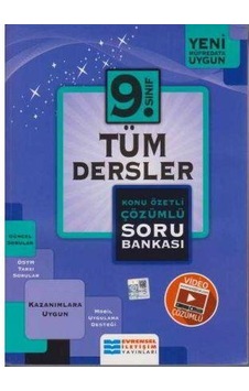 9.Sınıf Tüm Dersler Soru Bankası - Evrensel Iletişim Yayınla 9.Sınıf Tüm Dersler Soru Bankası - Evrensel Iletişim Yayınla