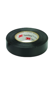 3m Temflex İzole Elektrik Bandı 18mm 1300e Siyah Bant 50 Adet 3m Temflex İzole Elektrik Bandı 18mm 1300e Siyah Bant 50 Adet