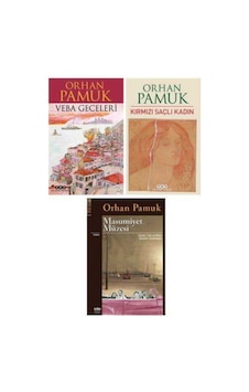 Veba Geceleri - Kırmızı Saçlı Kadın - Masumiyet Müzesi Orhan Pamuk 3 Kitap Set Veba Geceleri - Kırmızı Saçlı Kadın - Masumiyet Müzesi Orhan Pamuk 3 Kitap Set
