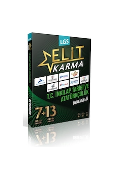 LGS T.C. İnkılap Tarihi ve Atatürkçülük Elit Karma 20 Deneme- PRF Paraf Yayınları LGS T.C. İnkılap Tarihi ve Atatürkçülük Elit Karma 20 Deneme- PRF Paraf Yayınları