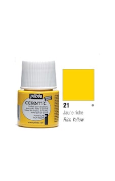 Pebeo Seramik Boyası Rich Yellow 021 Pebeo Seramik Boyası Rich Yellow 021