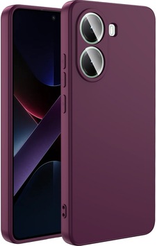 Nihcase Xiaomi Poco X7 Pro Kılıf Mara İçi Kadife Süet Lansman