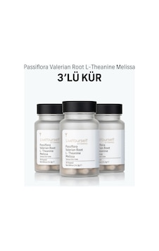 Passiflora Valerian Root L-theanine Melissa 3 Lü Kür Passiflora Valerian Root L-theanine Melissa 3 Lü Kür