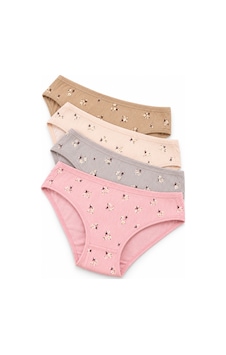 Westicgiyim Kadın Kaşkorse Fitilli Bikini Külot 4 Lü Paket %100 Pamuk Desenli Asorti Renk M-l-xl çok Renkli Westicgiyim Kadın Kaşkorse Fitilli Bikini Külot 4 Lü Paket %100 Pamuk Desenli Asorti Renk M-l-xl çok Renkli