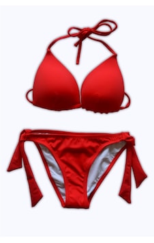 Beria Kadın Üçgen Yarım Dolgulu Desenli Kırmızı Bikini Takımı (541984943) Beria Kadın Üçgen Yarım Dolgulu Desenli Kırmızı Bikini Takımı (541984943)