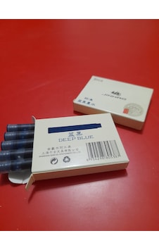 Jinhao Dolma Kalem Kartuşu Deep Blue-lacivert 5li Paket Jinhao Dolma Kalem Kartuşu Deep Blue-lacivert 5li Paket
